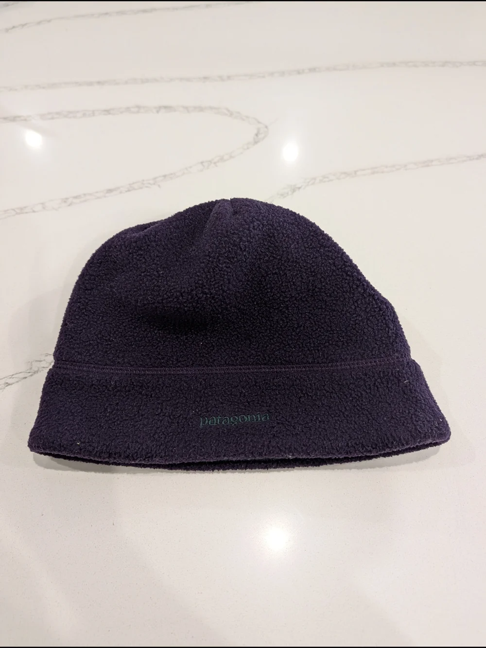Vintage Patagonia fleece beanie Large Made in USA Reversible Gorpecore